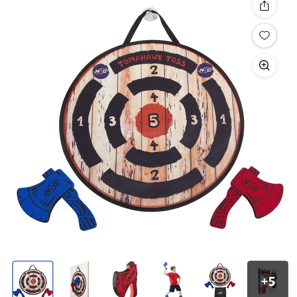 NSG axe throwing game - Picture 3 of 7